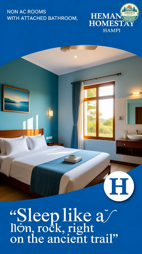 Experience the tranquility of Hampi at Hemanth Homestay! Discover our Best Selling Non-AC Rooms w… post image