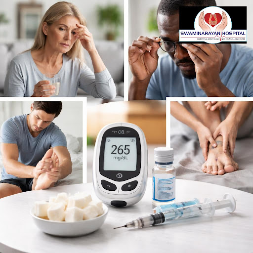 High blood sugar often develops silently, but your body gives early warning signs. At Swaminaraya…