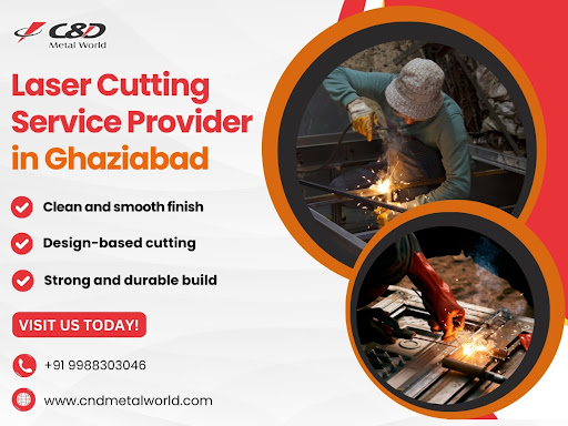 Thinking about getting clean and accurate metal cutting for your next project in Ghaziabad? 🔩 C&D… post image