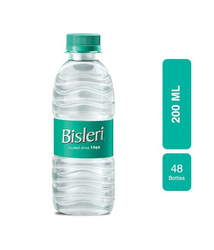 Bisleri 200ML Pack Of 48 Bottles 