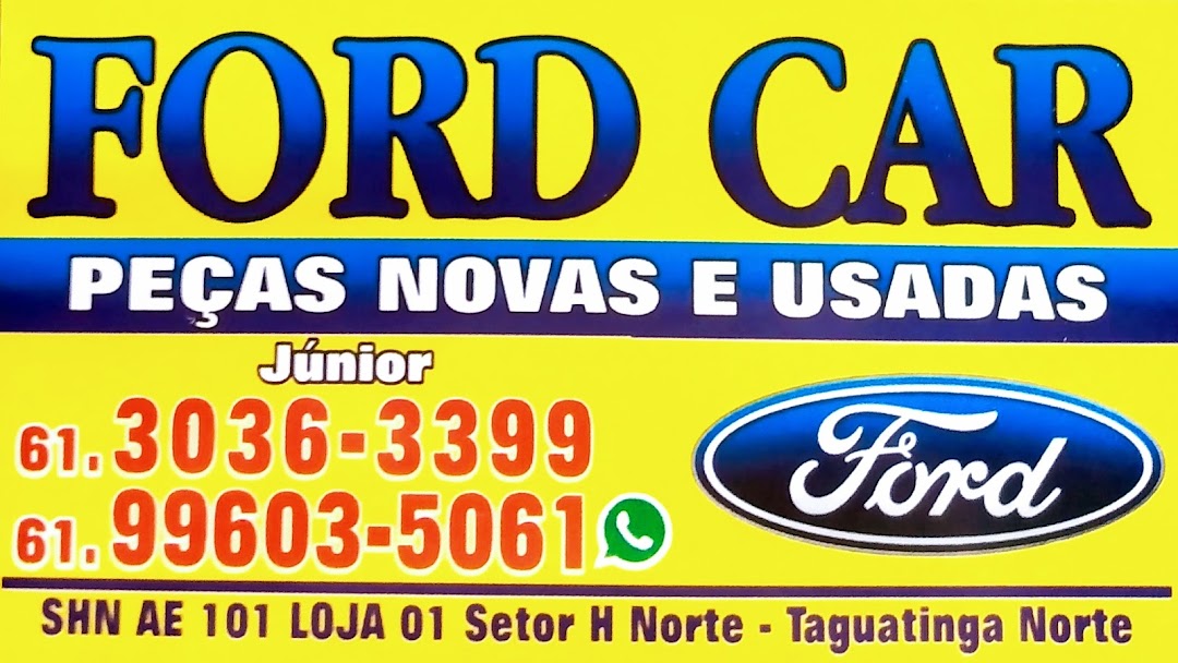 FORD CAR peças usadas - Loja De Peças Automotivas Novas e Usadas