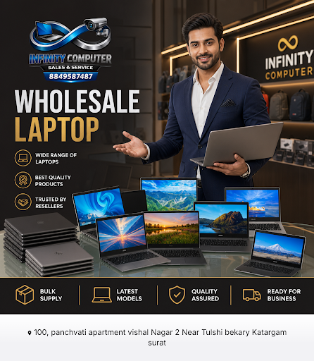 Get your wholesale laptop needs met at Infinity Computer & CCTV camera. We offer a wide range of… post image