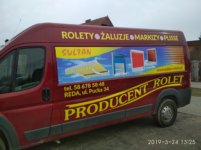 Godziny otwarcia Sultan Producent Rolet