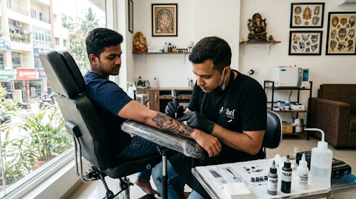 Custom Wolf Tattoo Symbolism and Meaning in Modern Indian Tattoo Culture