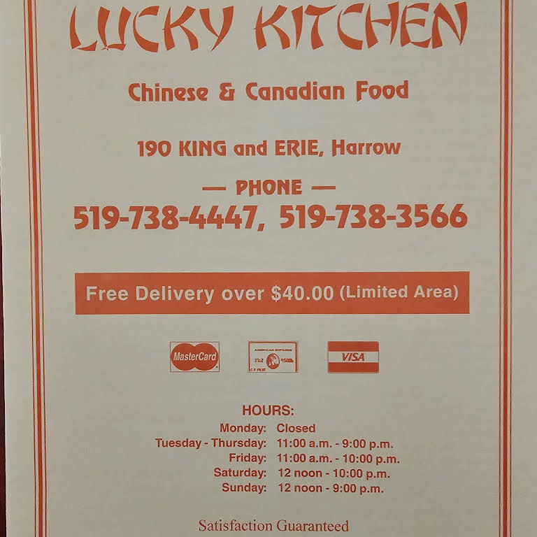 Lucky Kitchen Restaurant Chinese