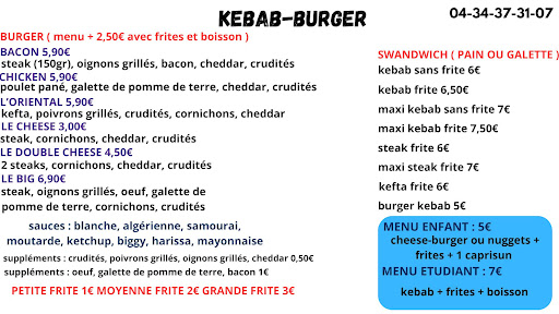Kebab Burger