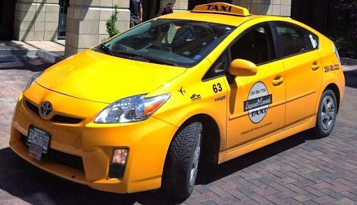 Esquimalt Saanich Taxi Logo