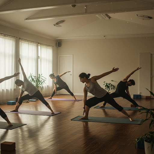 Discover the transformative power of yoga for better posture at Kuber Physiotherapy and Yoga Clas…