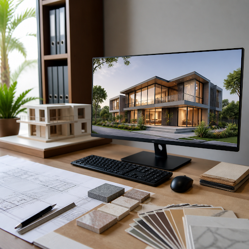 Before you spend on bricks, tiles and furniture, see your dream space in 3D. At Khyro Architect &…