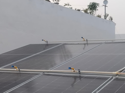 Solar panel washing July post image