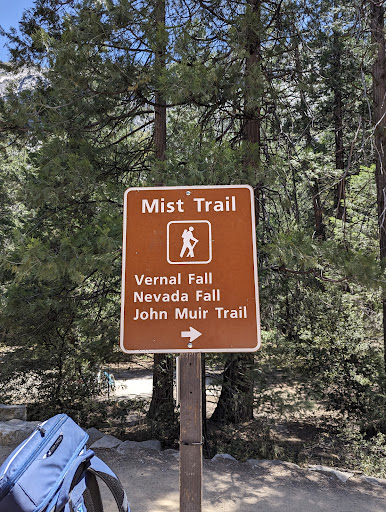 Mist Trail & John Muir Trail Trailhead - Thumbnail