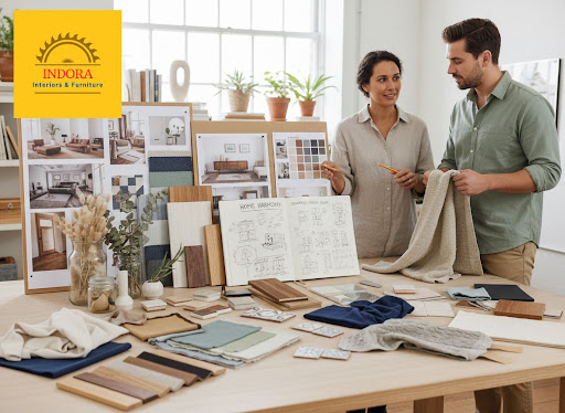 A beautiful home starts with a clear, unified design story. At INDORA Interiors - Custom in Adars…