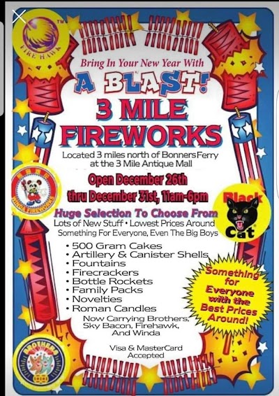 3 Mile Fireworks