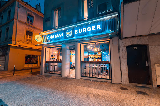 Chamas Burger - Valence Logo