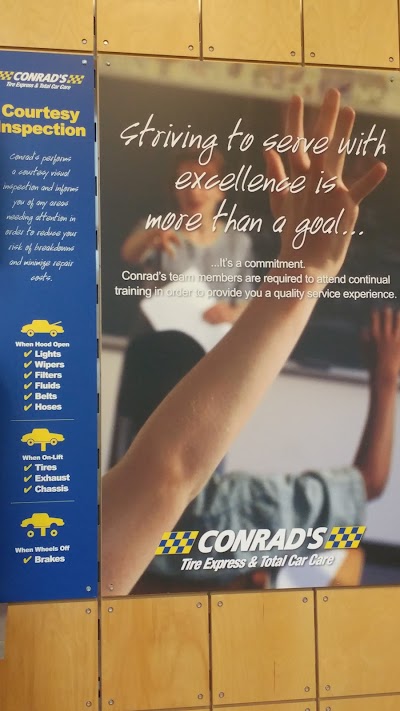 Photos of Conrad's Tire Express & Total Car Care