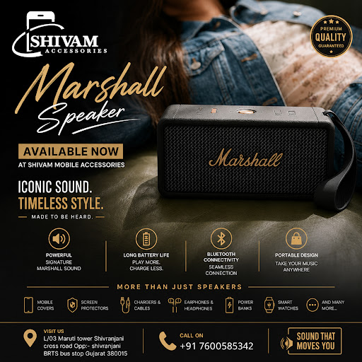 Bring home the ultimate audio experience. The globally loved Marshall Speaker is now in stock at…
