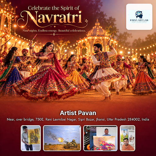 Celebrate Navratri at Artist Pavan with vibrant still life paintings and engaging classes. Explor… post image