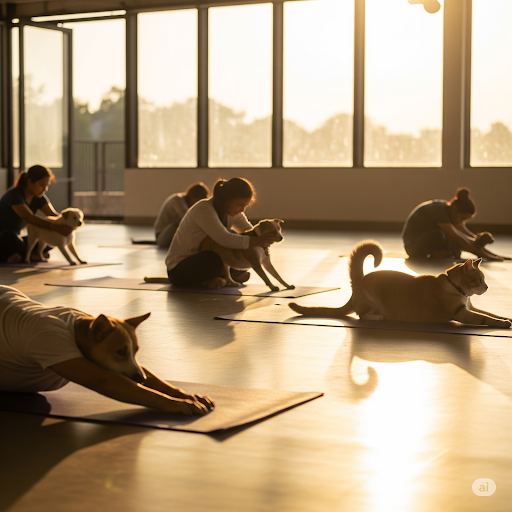 🧘‍♀️🐾 **Celebrate Yoga Day with Your Pets at Pet Club post image