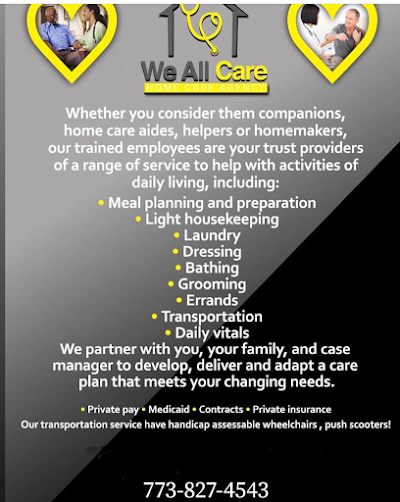 We All Care Home Care Agency/Transportation Service