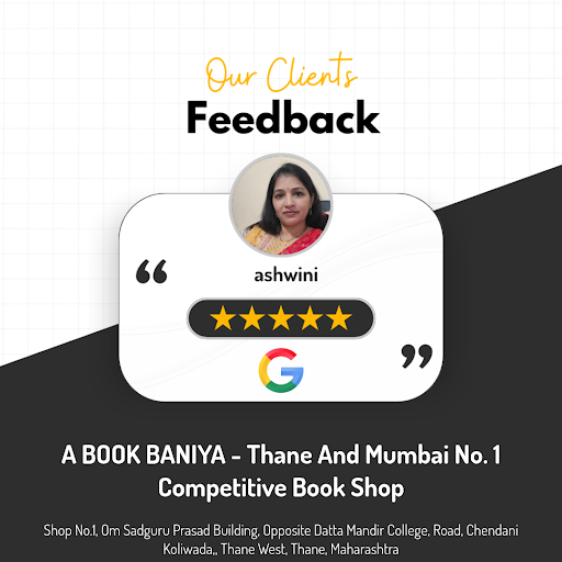 Ashwini from Thane raves about her exceptional experience at A BOOK BANIYA, Thane's premier compe…
