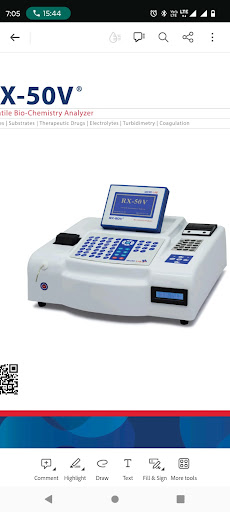 Biochemistry analyzer post image