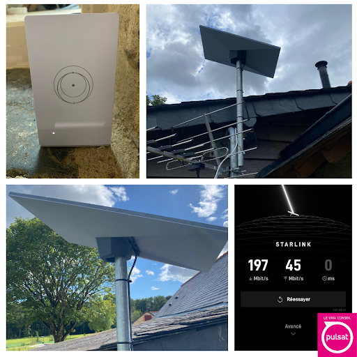 Installation d'une parabole STARLINK chez un client. 

Merci pour leur confiance. 



#starlink