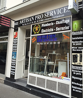 ARTISAN PRO SERVICES: Dépannage Plombier - Chauffagiste - électricien 92