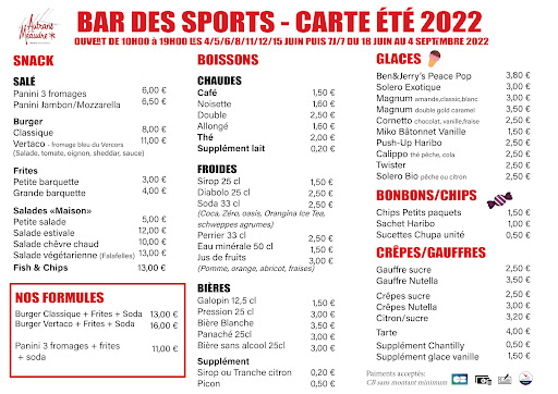 Photo de Bar des Sports - Piscine de Méaudre à Méaudre (38112)