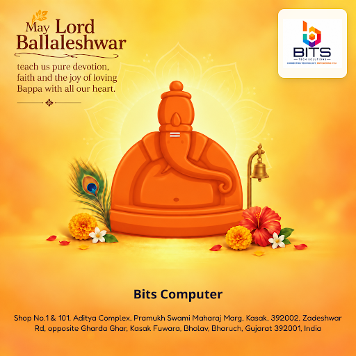 Celebrate Ganpati 2026 with Bits Computer, your trusted local store for laptops, desktops, printe… post image