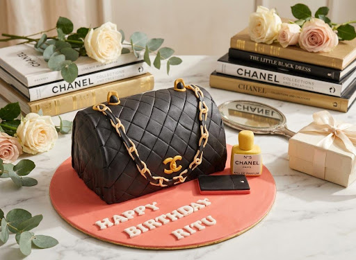 Luxury Chanel-Inspired Handbag Cake by Zeniz Cakes | Designer Birthday Cake post image