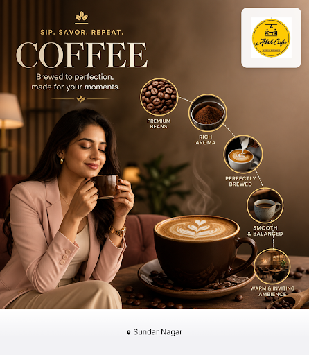 Enjoy a freshly brewed coffee at Aksh Cafe, your go-to veg Manchurian near me spot. Relax with ta… post image