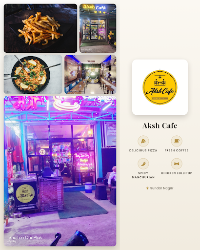Aksh Cafe is your go-to coffee shop near me, offering delicious pizzas, chicken lollipops, Maggie… post image
