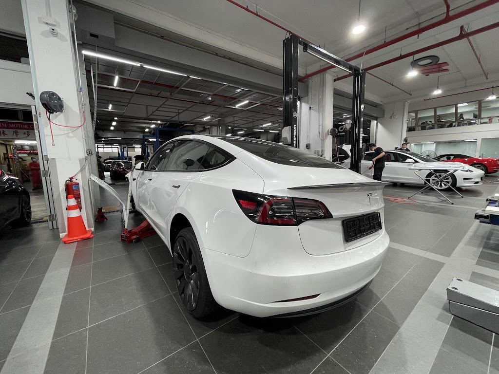 Tesla Approved Body Shop | Optima Werkz Pte Ltd - car servicing Singapore facility photo 2