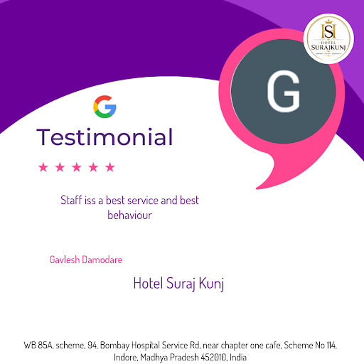 Gavlesh Damodare loved the exceptional service at Hotel Suraj Kunj, a premier resort near me in I… post image