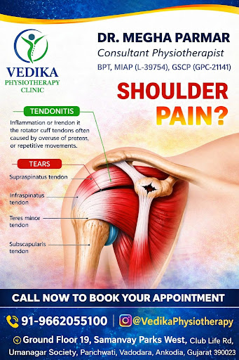 Shoulder pain often arises from muscle strain, rotator cuff injury, bursitis, frozen shoulder, ar… post image