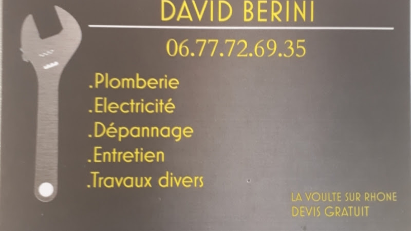 Plombier David Berini en France