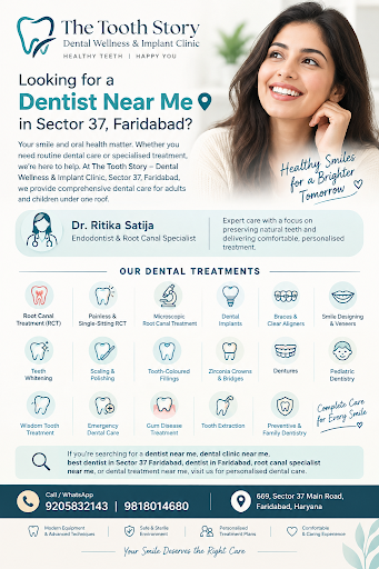 🦷 Looking for a Dentist Near Me in Sector 37, Faridabad? post image