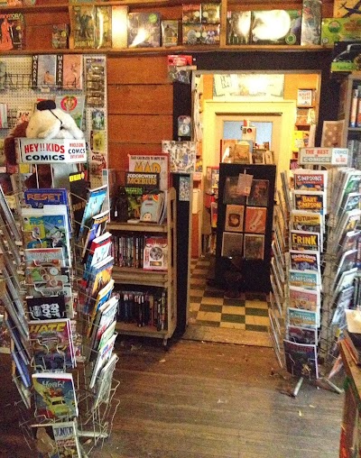 Photos of Bizarro-Wuxtry Comics, Toys, & Stuff