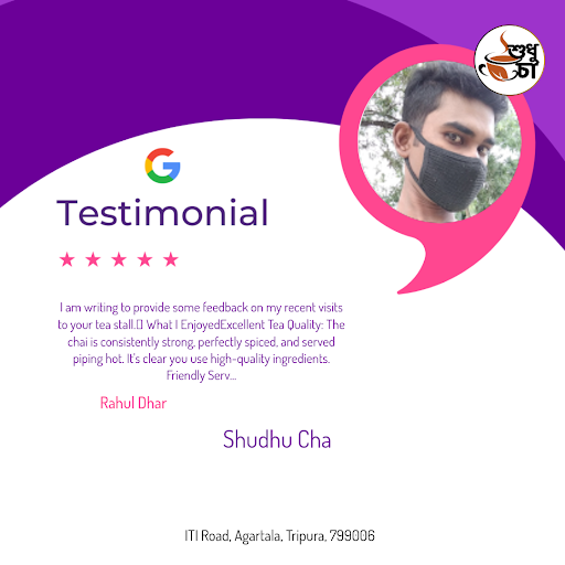 "Rahul Dhar's love affair with Shudhu Cha continues! He raves about our pure leaf tea and delight… post image
