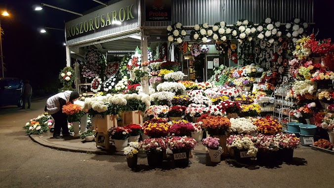 Wreath Corner, Pesterzsébeti cemetery, Author: Virágüzlet Koszorusarok