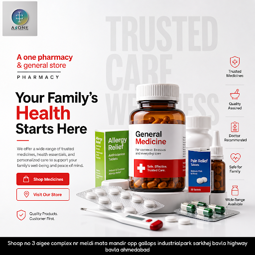 A one pharmacy & general store offers vertinery medicine and supplements, baby care products, gen… post image