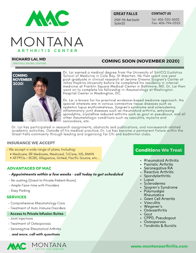 Montana Arthritis Center of Great Falls MT - Thumbnail