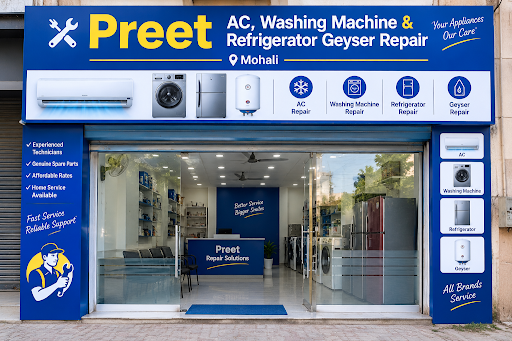 🔧 AC, Washing Machine, Refrigerator & Geyser Repair in Mohali post image