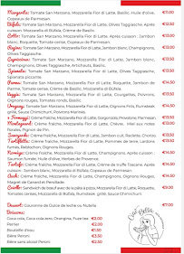 Menu Ciao Bella Foodtruck Page 1