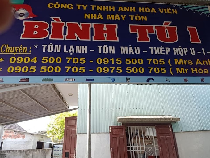 Nhà Máy Tôn Bình Tú