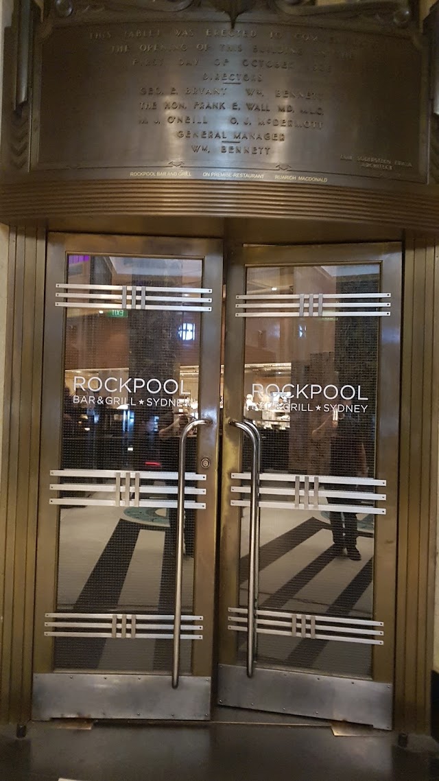 Rockpool Bar & Grill