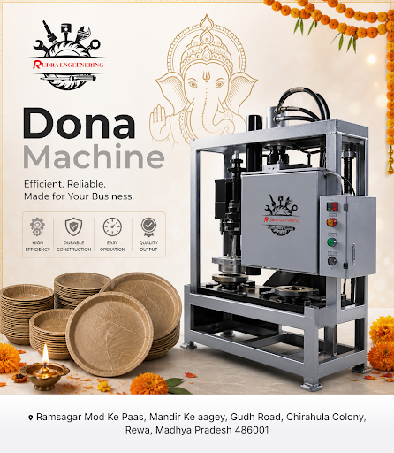 Rudra Engineering specializes in high-quality machinery parts including Dona machines and commerc… post image