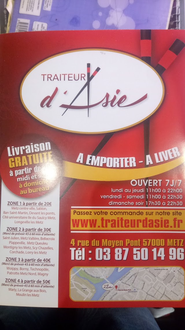 Traiteur d'Asie