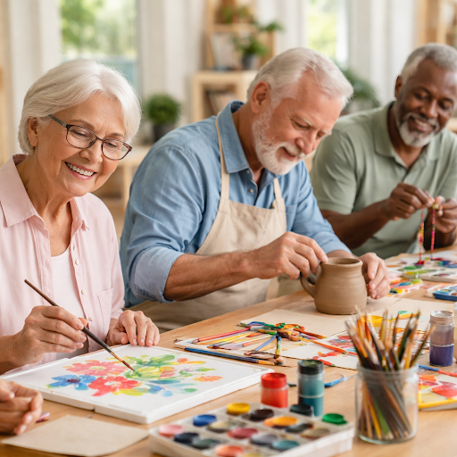 Creative art and craft sessions at H2O HEALTHCARE FOUNDATION in Vijayanagar, Bengaluru are design…