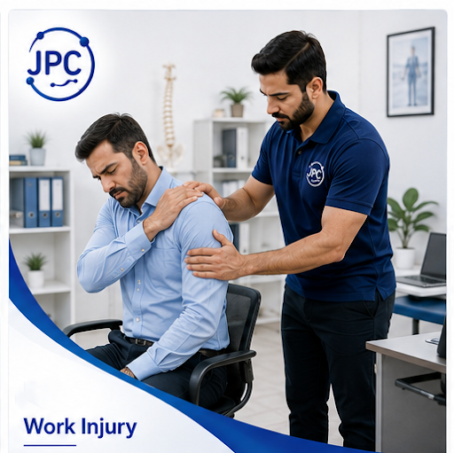 Work-related injuries can occur due to repetitive movements, heavy lifting, poor workplace postur… post image